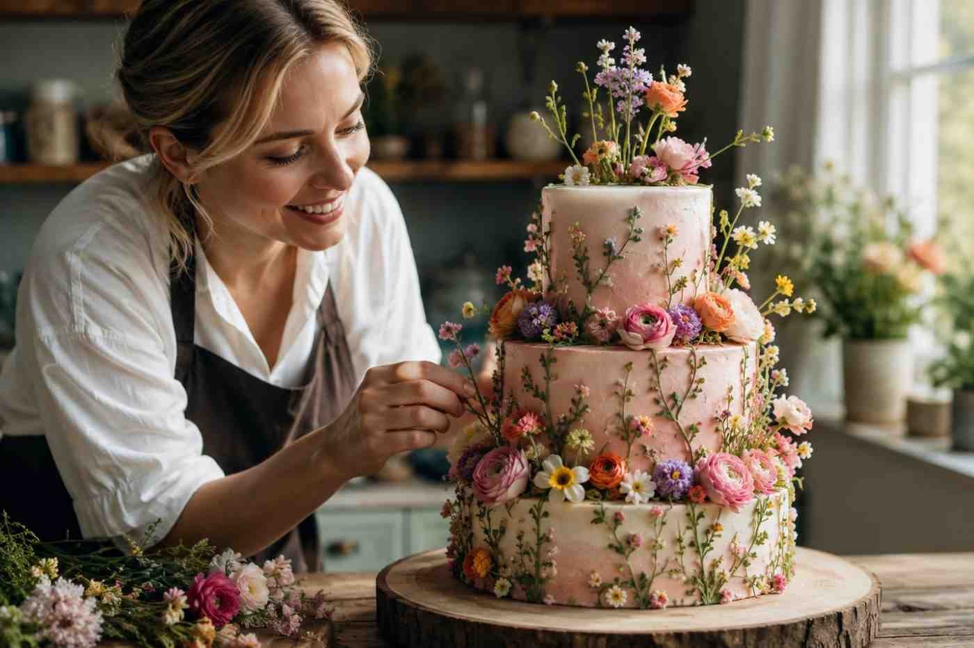 Floral and Garden-Inspired Cakes