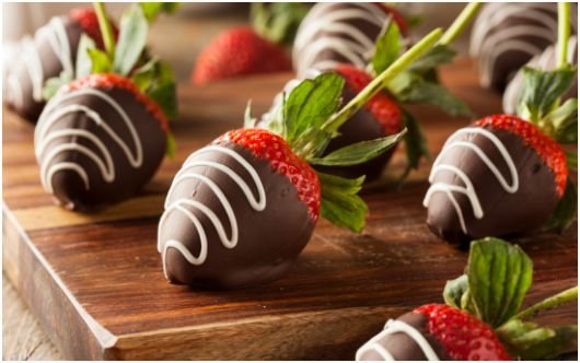 Chocolate-Dipped Strawberries