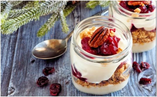 Mason Jar Pudding Parfaits