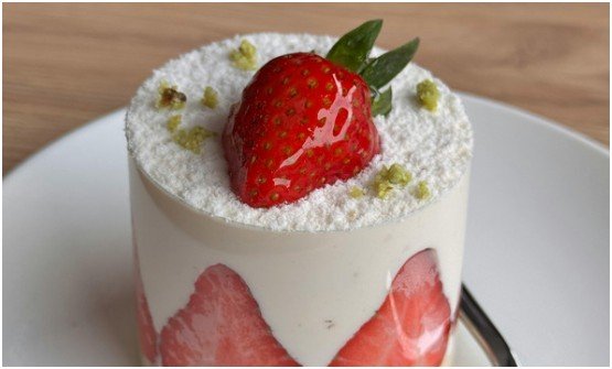 Strawberry Shortcake Squares