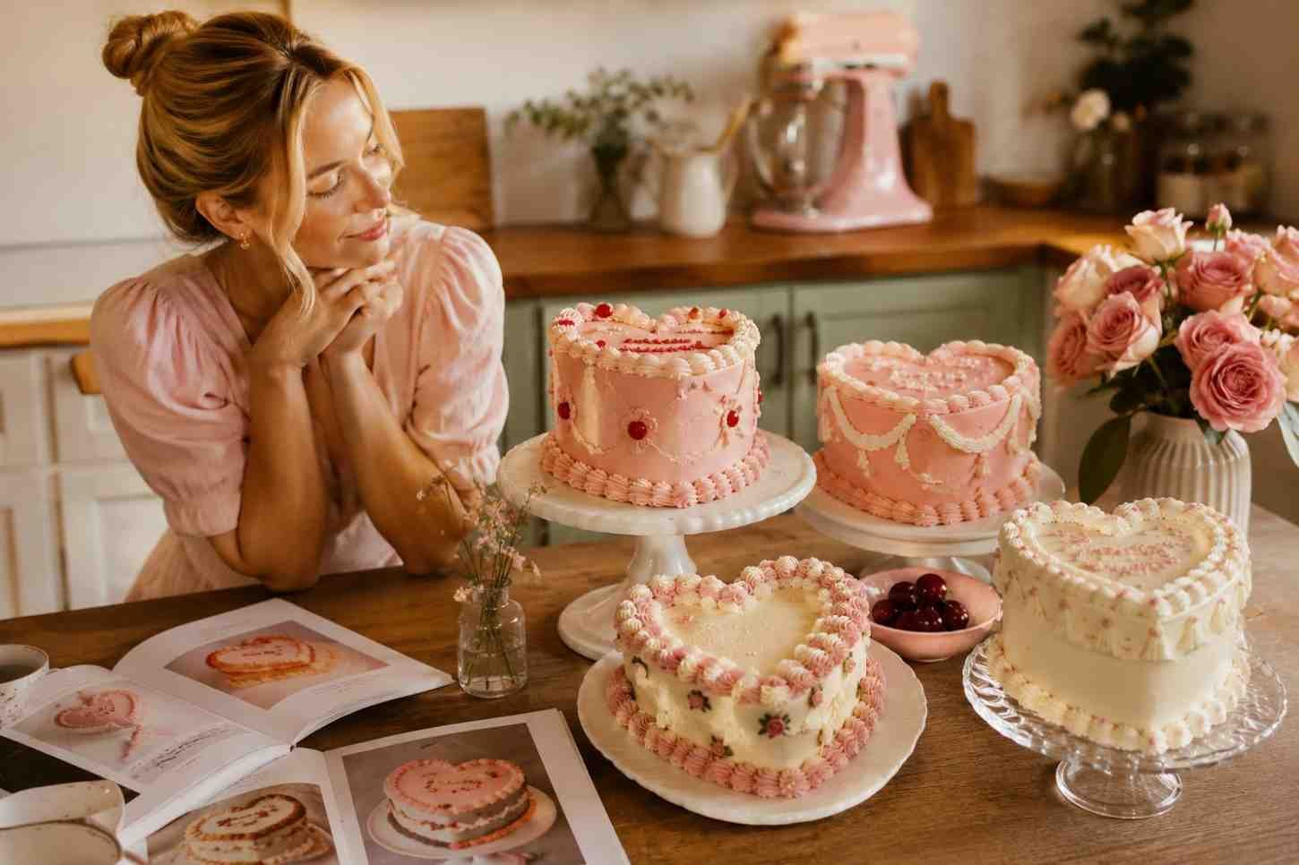 Why Vintage Heart Cakes Are Everywhere Again